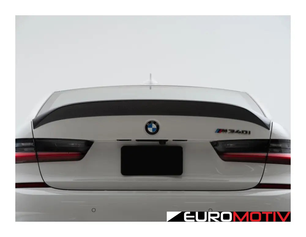 Turner Motorsport Carbon Fiber High Kick Rear Spoiler - G20