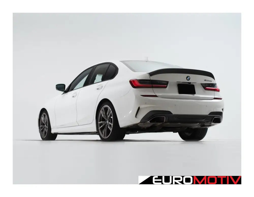 Turner Motorsport Carbon Fiber High Kick Rear Spoiler - G20