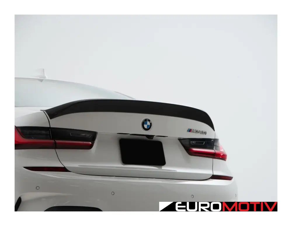 Turner Motorsport Carbon Fiber High Kick Rear Spoiler - G20