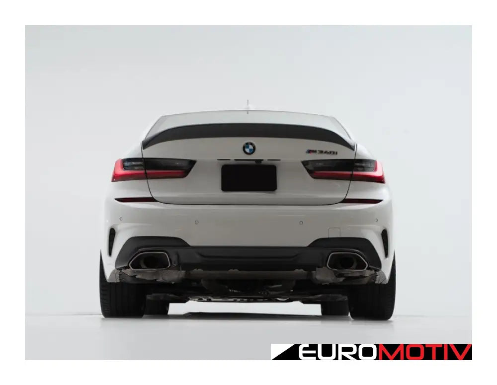 Turner Motorsport Carbon Fiber High Kick Rear Spoiler - G20