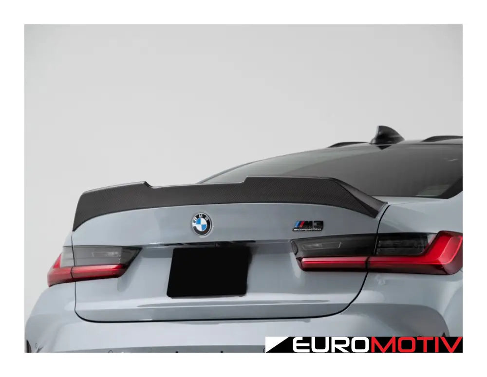 Turner Motorsport Carbon Fiber High Kick Trunk Spoiler - G80 M3