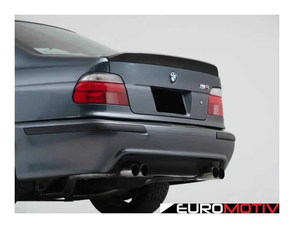 Turner Motorsport Carbon Fiber Low Kick Rear Spoiler - E39 Sedan