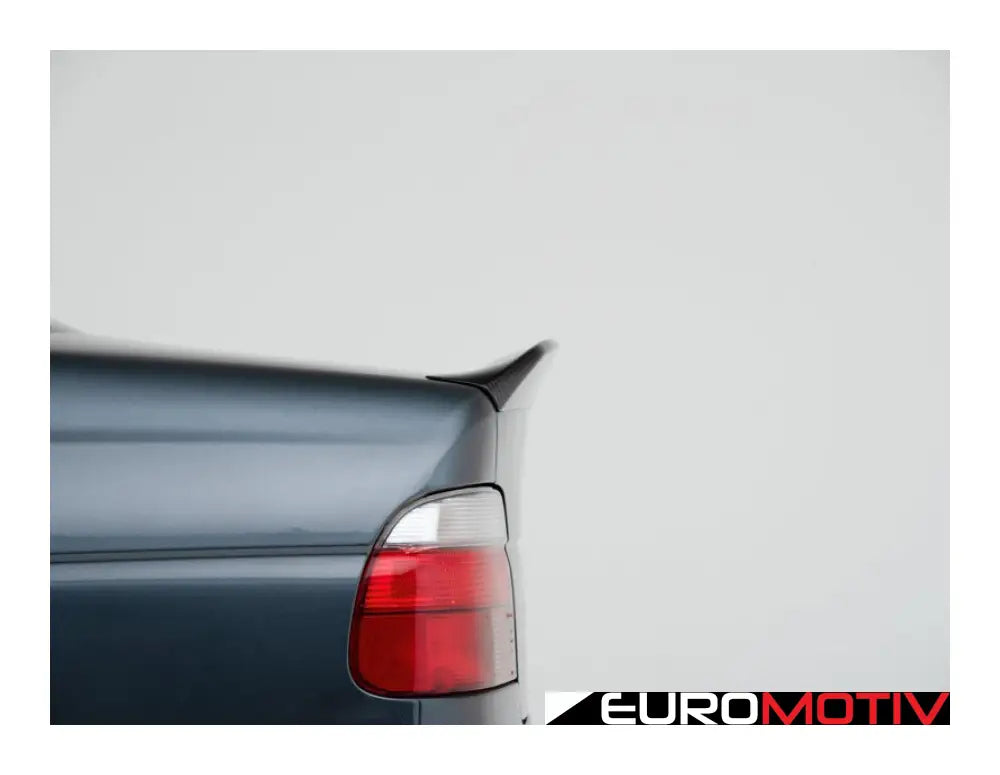 Turner Motorsport Carbon Fiber Low Kick Rear Spoiler - E39 Sedan