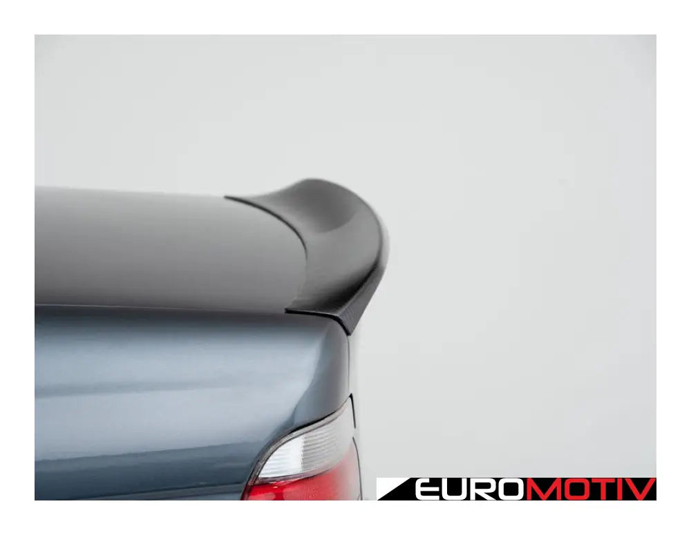 Turner Motorsport Carbon Fiber Low Kick Rear Spoiler - E39 Sedan