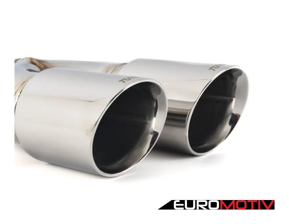 Turner Motorsport Double Wall Slash Cut Exhaust Tip - 2.5 Inlet 3.0 Od Stepped Left Mirror