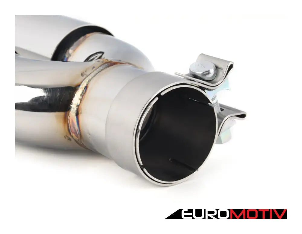 Turner Motorsport Double Wall Slash Cut Exhaust Tip - 2.5 Inlet 3.0 Od Stepped Left Mirror