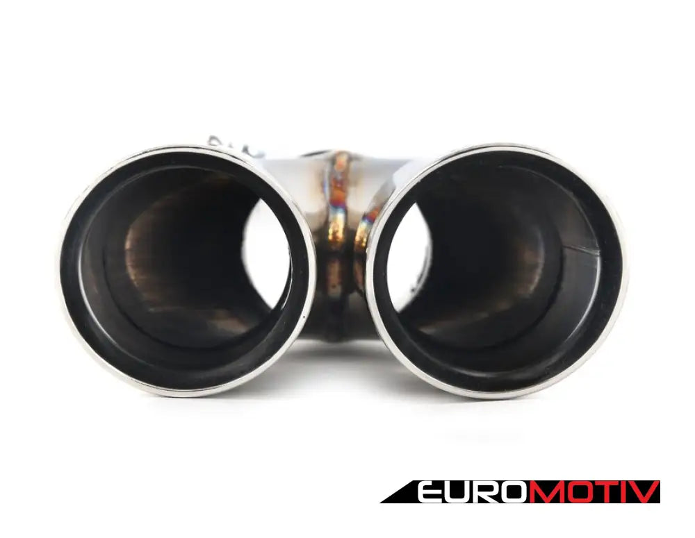 Turner Motorsport Double Wall Slash Cut Exhaust Tip - 2.5 Inlet 3.0 Od Stepped Left Mirror