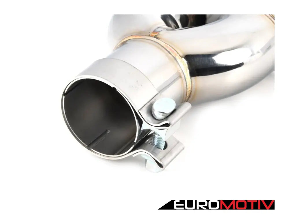 Turner Motorsport Double Wall Slash Cut Exhaust Tip - 2.5 Inlet 3.0 Od Stepped Right Mirror