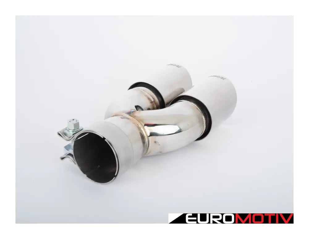 Turner Motorsport Double Wall Slash Cut Exhaust Tip - 2.75 Inlet 3.0 Od Stepped Left Mirror