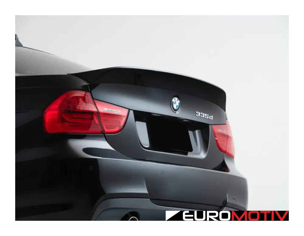 Turner Motorsport E90 High Kick Trunk Spoiler - Gloss Black