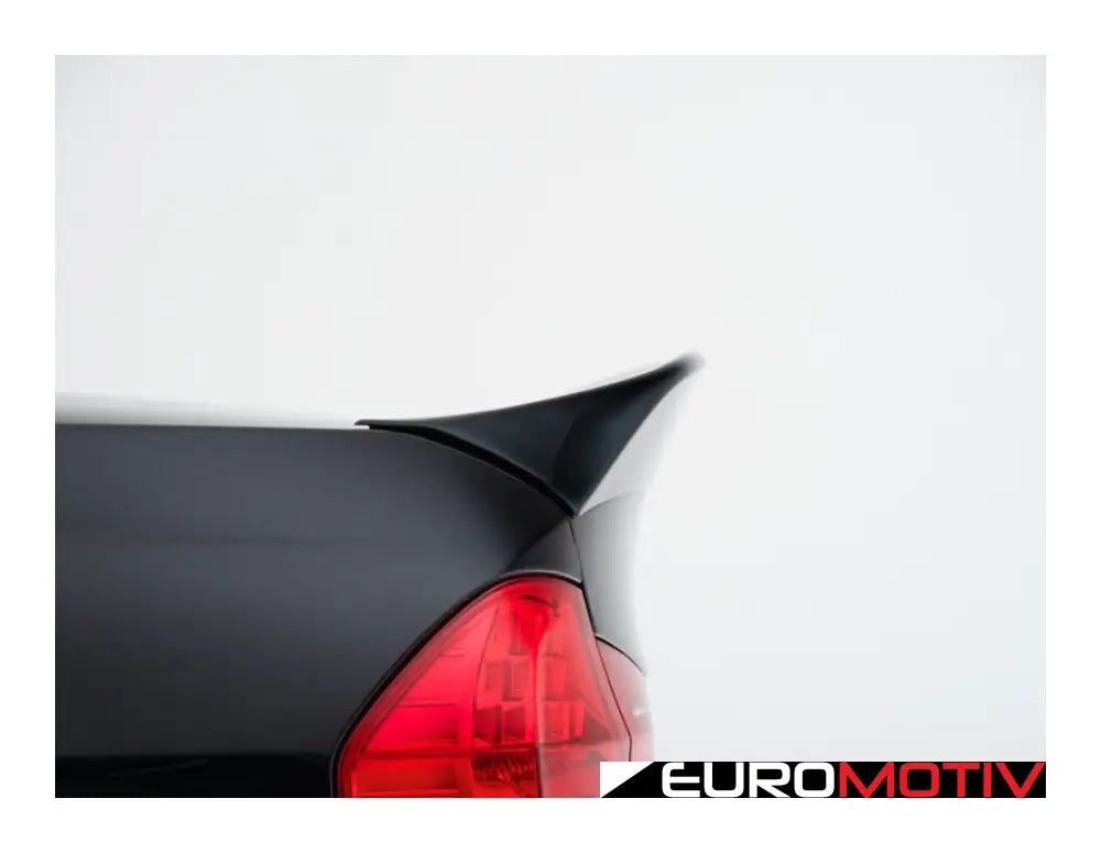 Turner Motorsport E90 High Kick Trunk Spoiler - Gloss Black