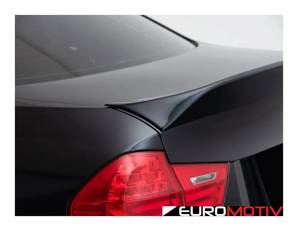 Turner Motorsport E90 High Kick Trunk Spoiler - Gloss Black