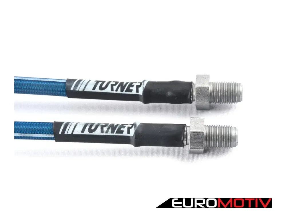 Turner Motorsport Extended Stainless Steel Brake Lines - Front