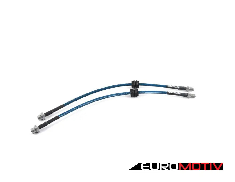 Turner Motorsport Extended Stainless Steel Brake Lines - Front