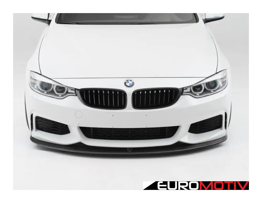 Turner Motorsport F32 Carbon Fiber Front Lip Spoiler (M Sport)