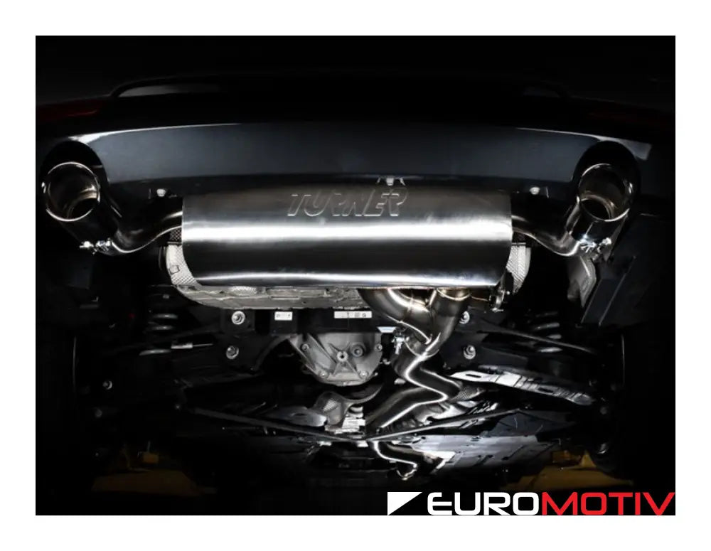 Turner Motorsport F3X N55 Valved Catback Exhaust