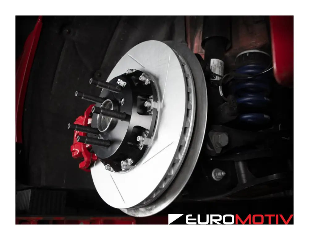 Turner Motorsport Front And Rear Full-Floating Slotted Tracksport Rotors Performance Brake Kit - G20