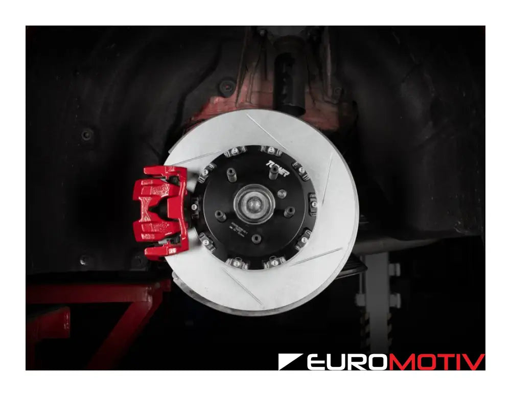 Turner Motorsport Front And Rear Full-Floating Slotted Tracksport Rotors Performance Brake Kit - G20