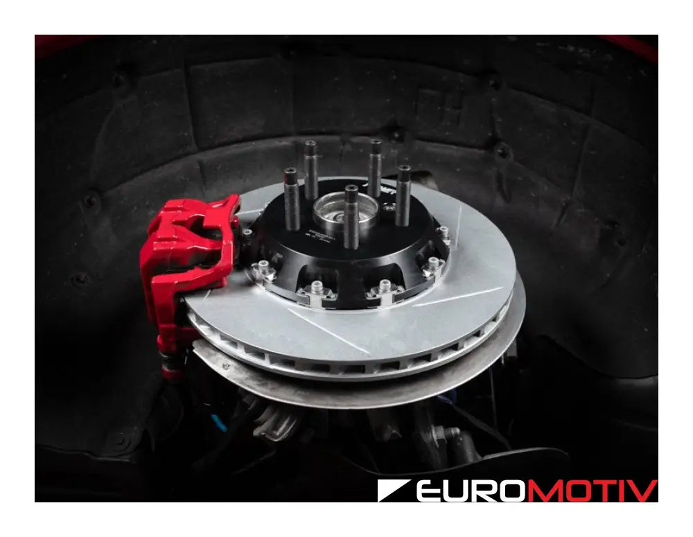 Turner Motorsport Front And Rear Full-Floating Slotted Tracksport Rotors Performance Brake Kit - G20