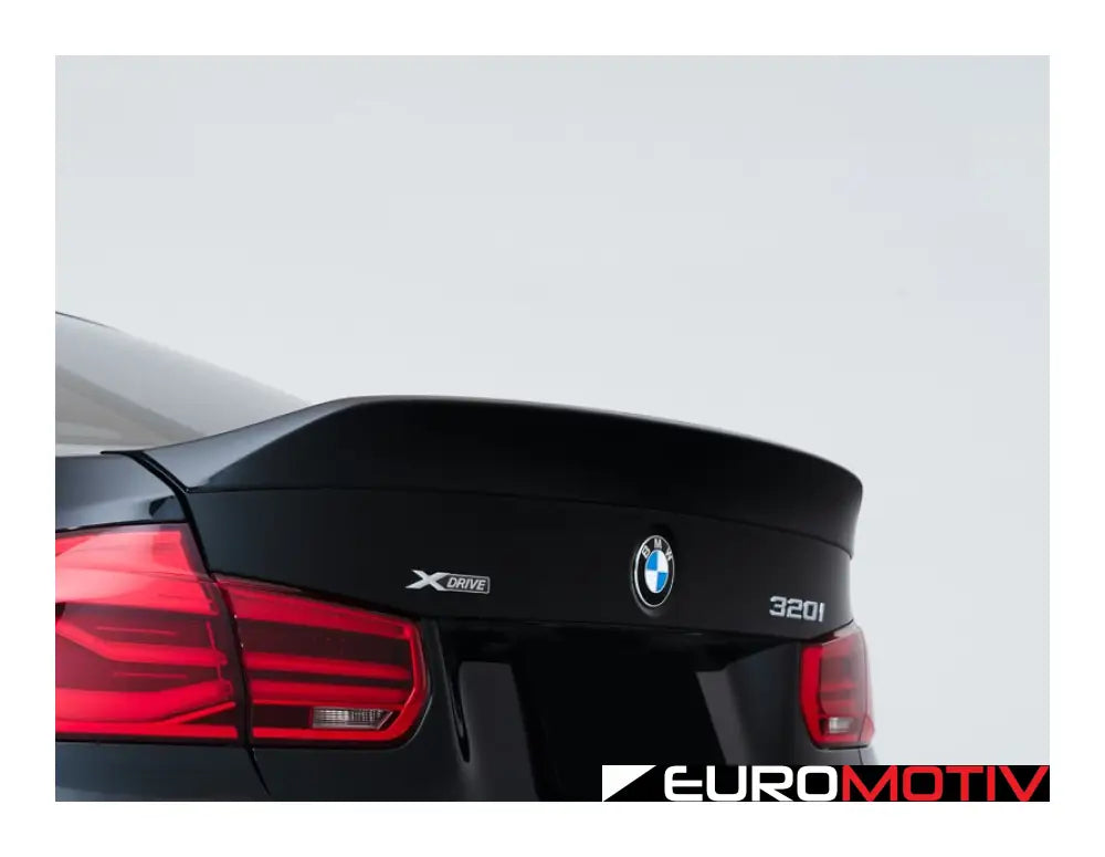 Turner Motorsport High Kick Trunk Spoiler - Gloss Black F30/F80 Sedan