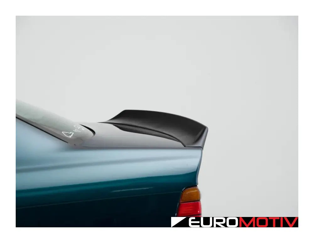 Turner Motorsport High Kick Trunk Spoiler - Matte Black E36