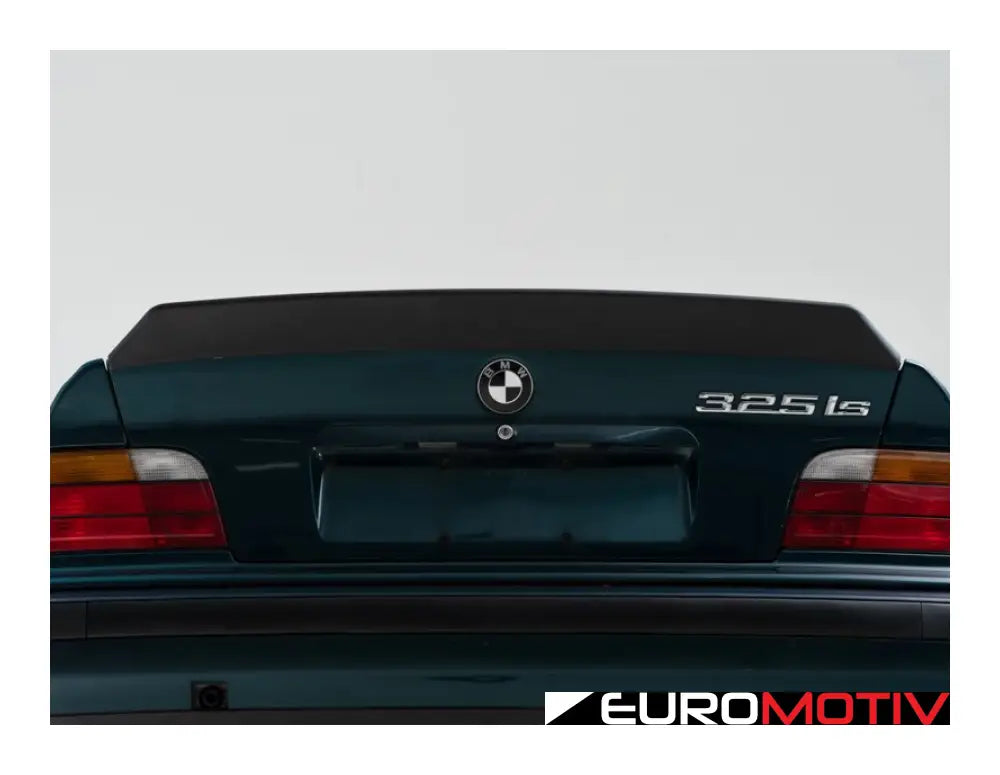 Turner Motorsport High Kick Trunk Spoiler - Matte Black E36