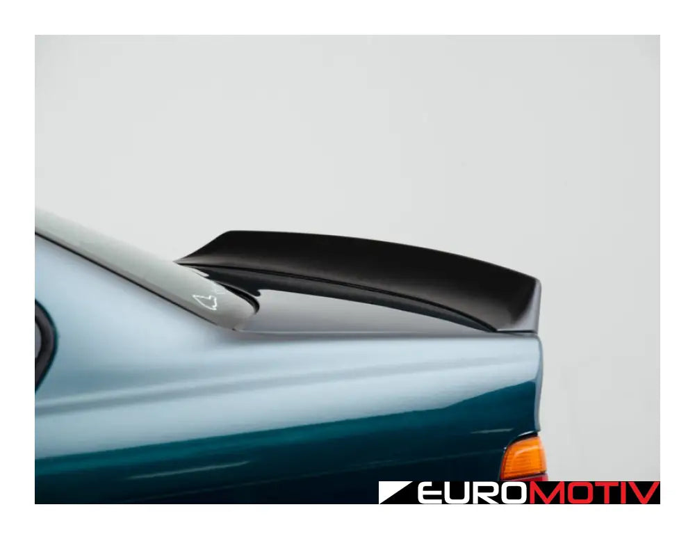 Turner Motorsport High Kick Trunk Spoiler - Matte Black E36