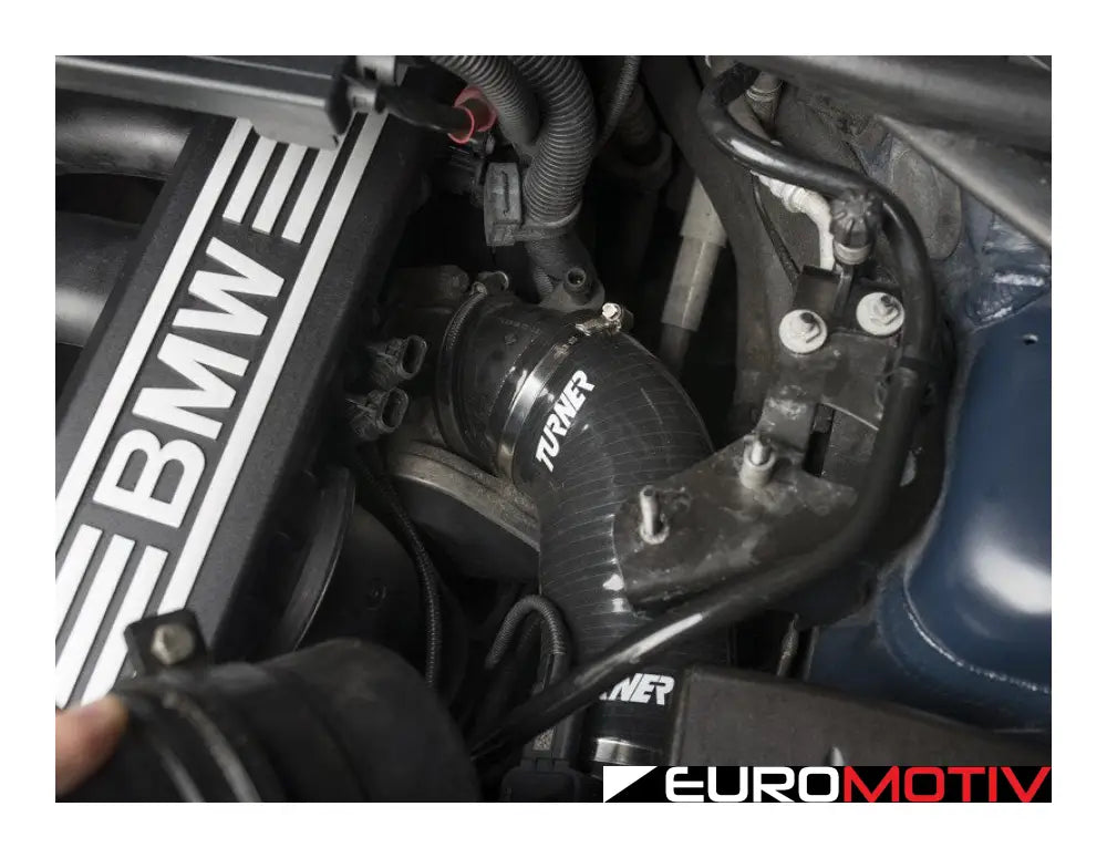 Turner Motorsport N52 Silicone Intake Boot - Black