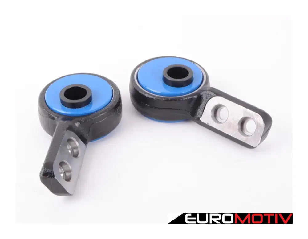 Turner Motorsport Offset Polyurethane Front Control Arm Bushing - 80A Pre-Installed In Brackets