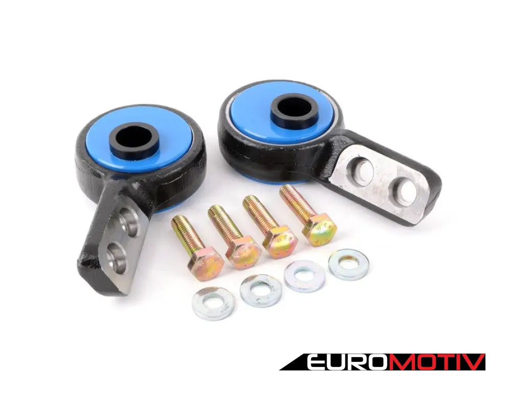 Turner Motorsport Offset Polyurethane Front Control Arm Bushing - 80A Pre-Installed In Brackets