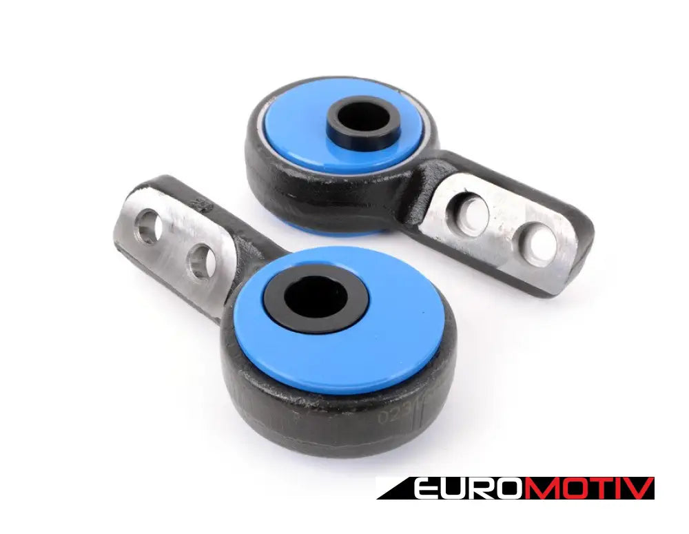 Turner Motorsport Offset Polyurethane Front Control Arm Bushing - 80A Pre-Installed In Brackets