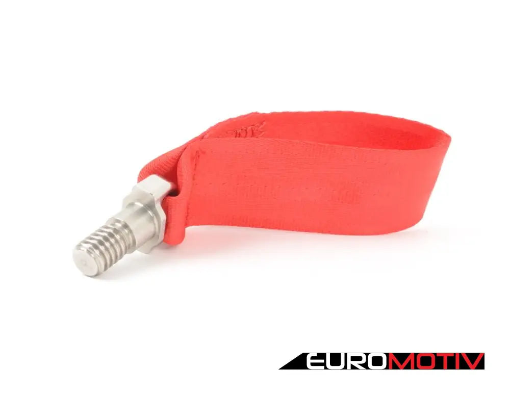 Turner Motorsport Poly Tow Strap With Bolt - Red