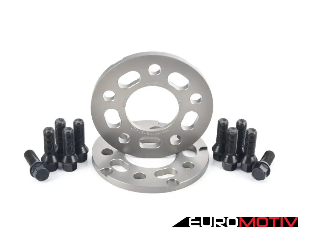 Turner Motorsport Silver Wheel Spacer & Bolt Kit - 10Mm