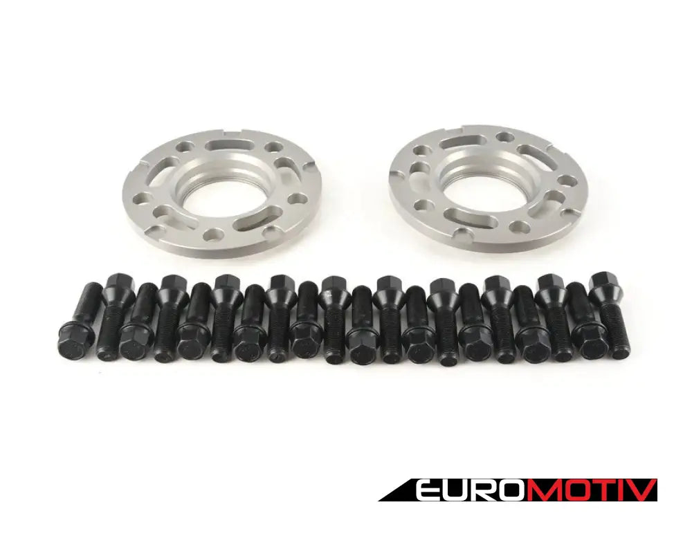 Turner Motorsport Silver Wheel Spacer & Bolt Kit - 10Mm (Pair)