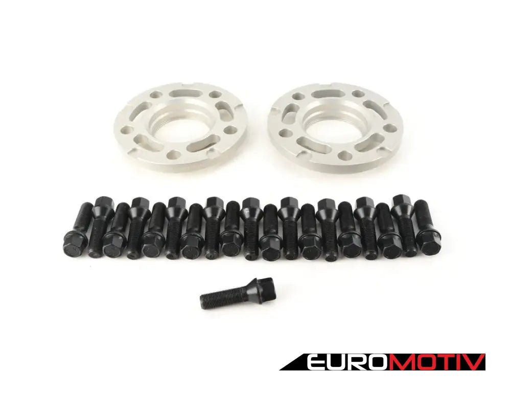 Turner Motorsport Silver Wheel Spacer & Bolt Kit - 12.5Mm