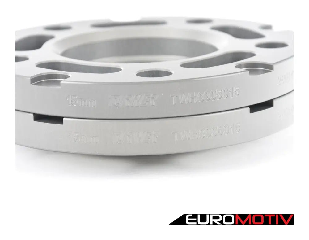 Turner Motorsport Silver Wheel Spacer & Bolt Kit - 15Mm