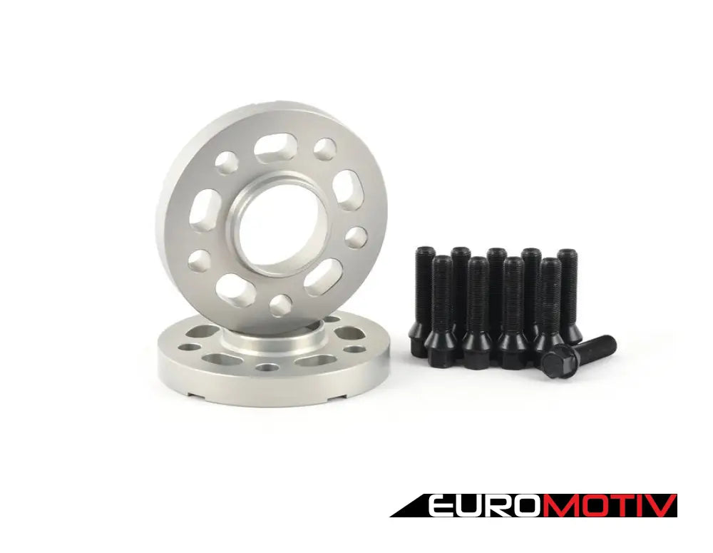 Turner Motorsport Silver Wheel Spacer & Bolt Kit - 20Mm