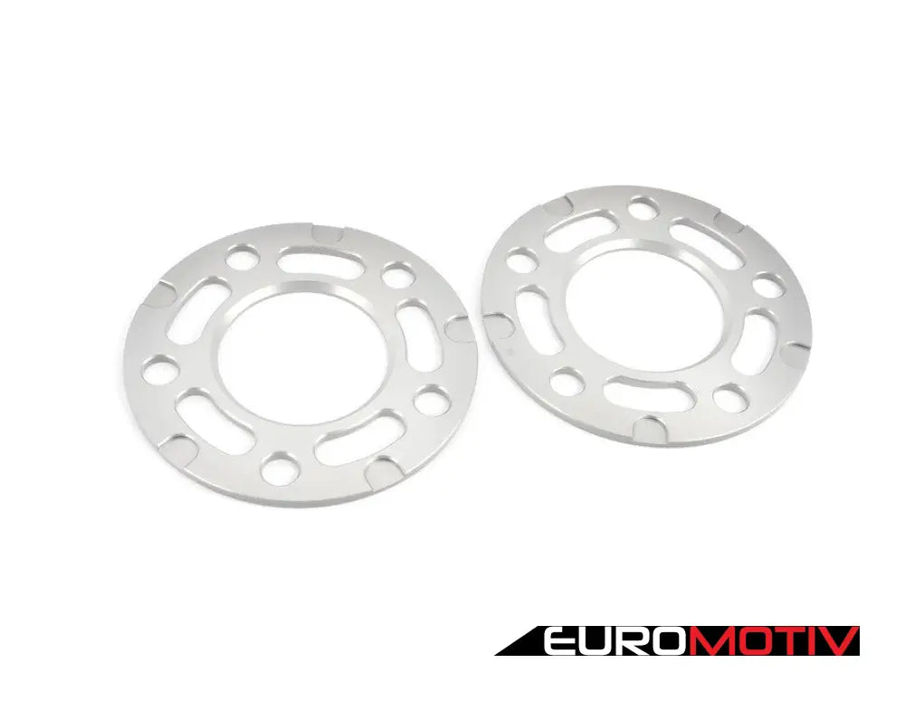 Turner Motorsport Silver Wheel Spacer & Bolt Kit - 5Mm