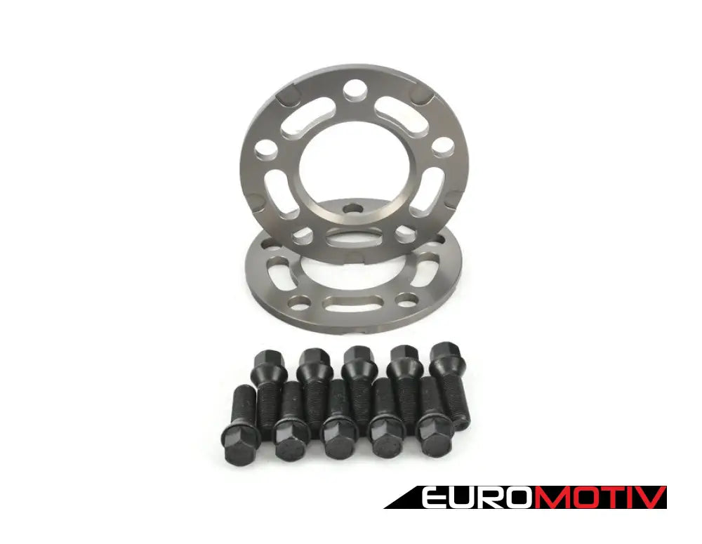 Turner Motorsport Silver Wheel Spacer & Bolt Kit - 7.5Mm