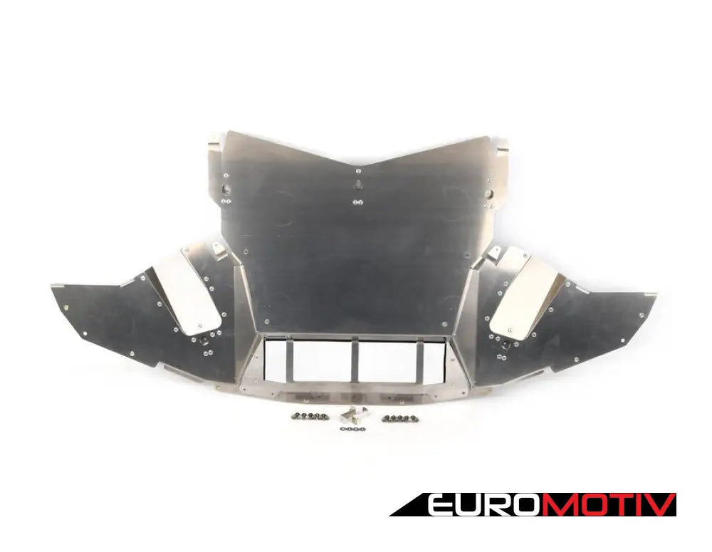 Turner Motorsport Skid Plate - Raw Finish F10 M5/F12 M6