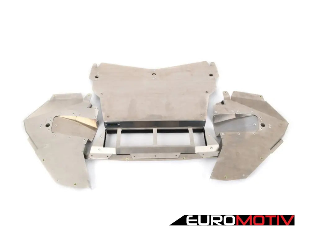 Turner Motorsport Skid Plate - Raw Finish F10 M5/F12 M6