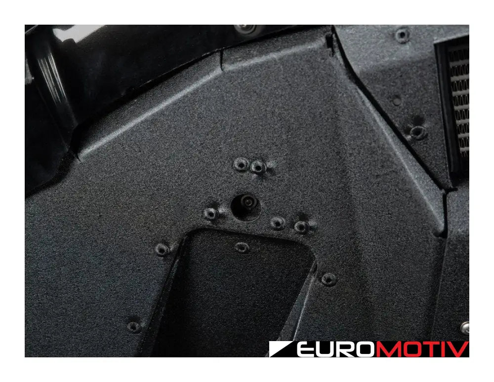 Turner Motorsport Skid Plate - Wrinkle Black Powder Coated Finish F10 M5/F12 M6