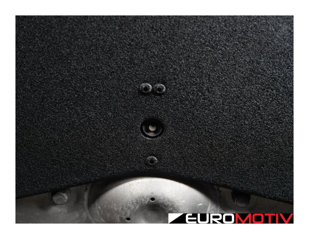 Turner Motorsport Skid Plate - Wrinkle Black Powder Coated Finish F10 M5/F12 M6