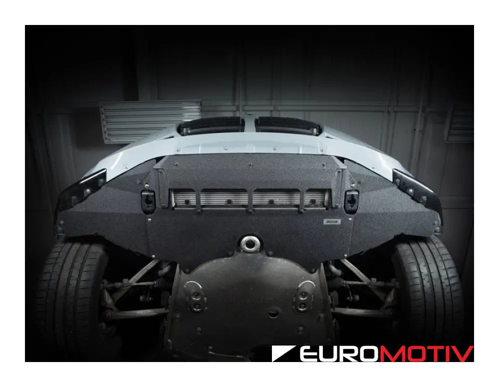 Turner Motorsport Skid Plate - Wrinkle Black Powder Coated Finish G80/G82/G87 M2/M3/M4