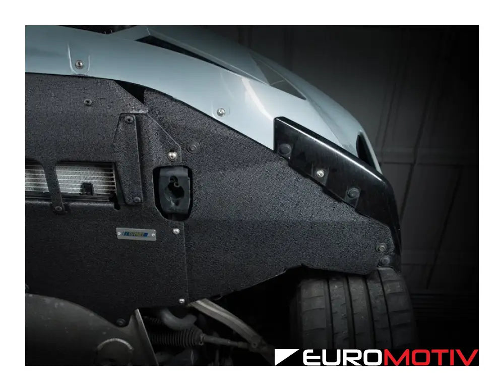 Turner Motorsport Skid Plate - Wrinkle Black Powder Coated Finish G80/G82/G87 M2/M3/M4