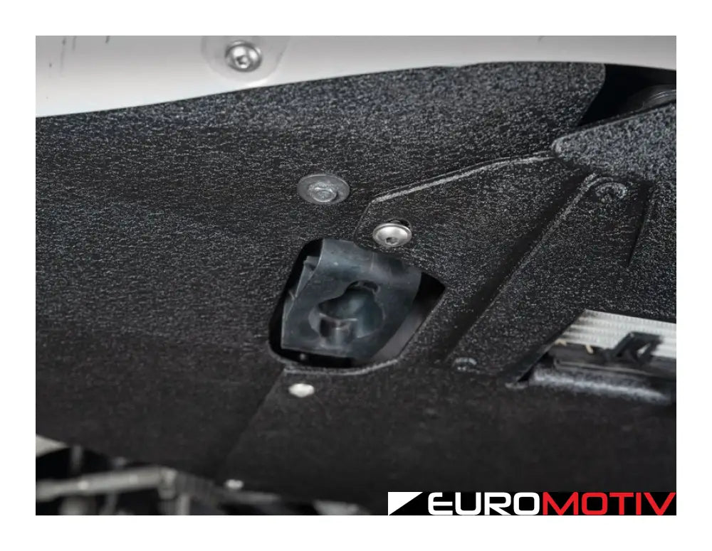 Turner Motorsport Skid Plate - Wrinkle Black Powder Coated Finish G80/G82/G87 M2/M3/M4