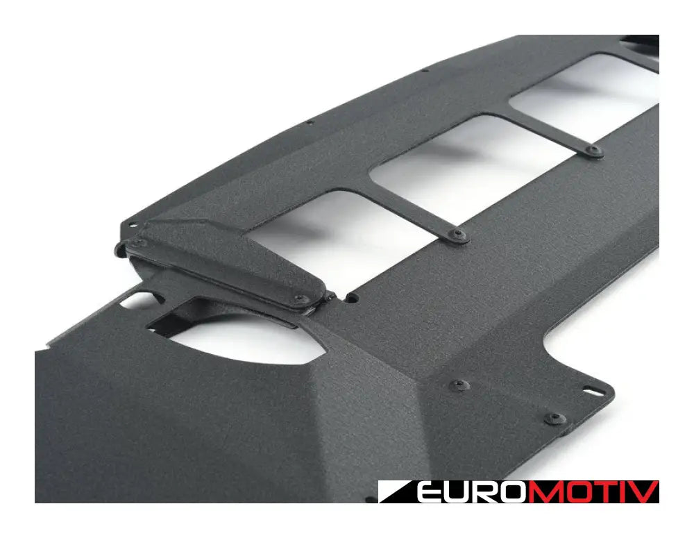 Turner Motorsport Skid Plate - Wrinkle Black Powdercoated Finish