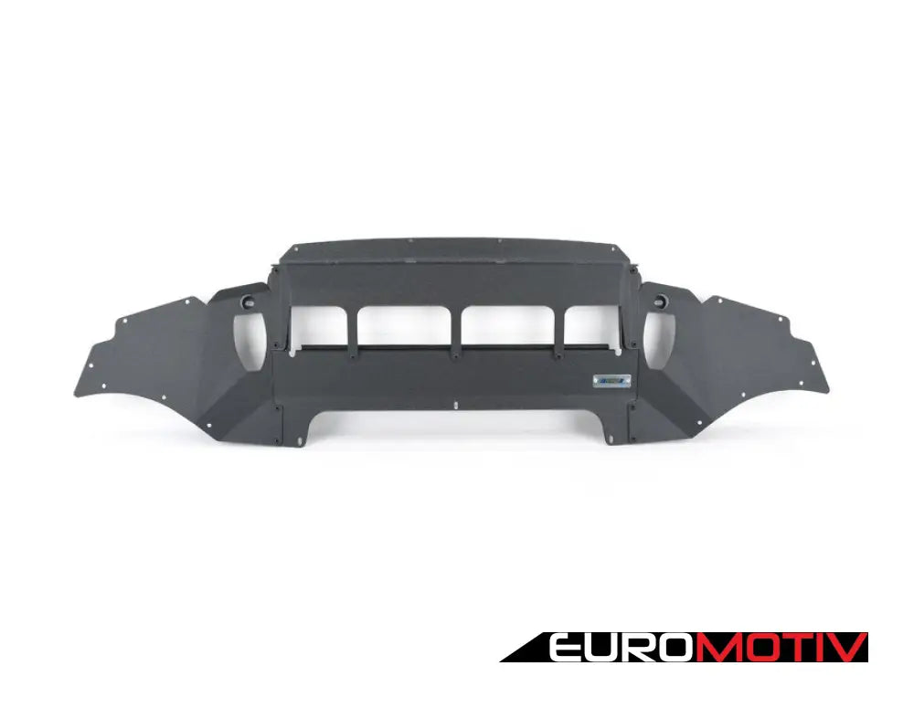 Turner Motorsport Skid Plate - Wrinkle Black Powdercoated Finish