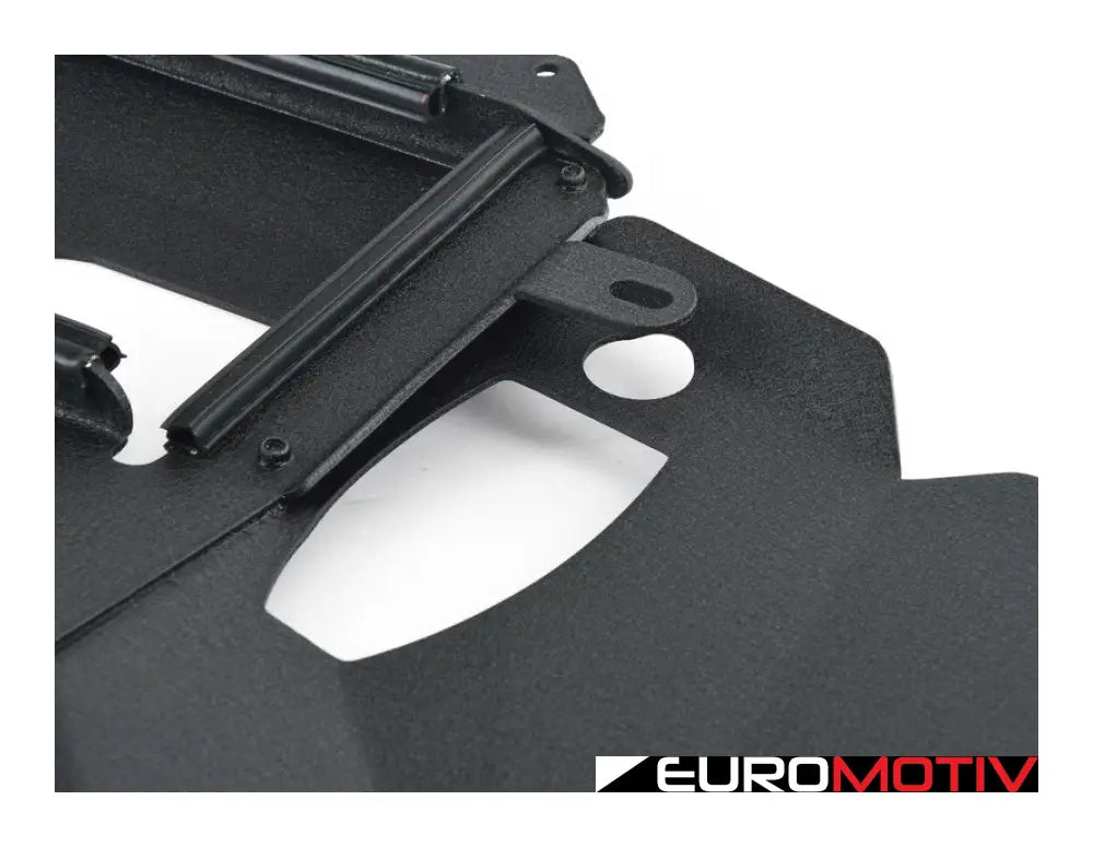 Turner Motorsport Skid Plate - Wrinkle Black Powdercoated Finish