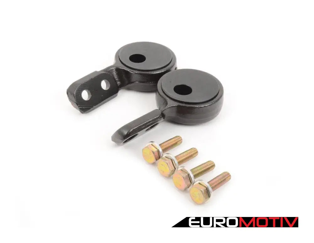 Turner Motorsport Solid Delrin Front Control Arm Bushings - Pre-Installed In Brackets